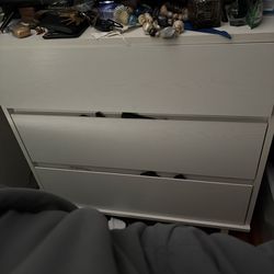 White dresser