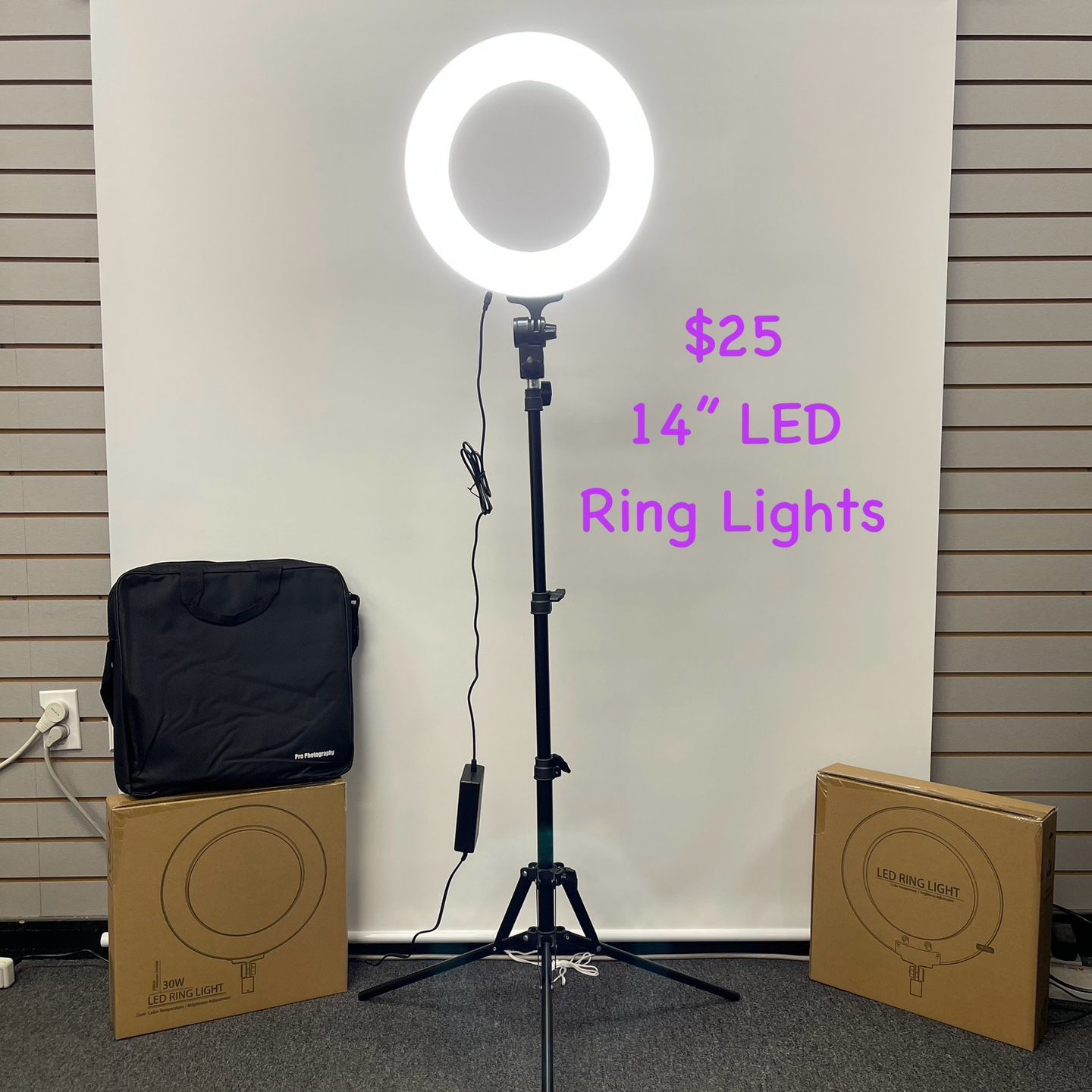 Ring Light Kit LED 14”