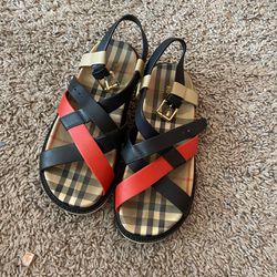 Girl Burberry Sandals