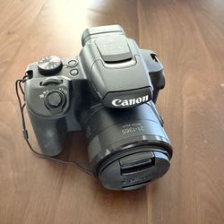 Canon PowerShot SX70 HS - Digital camera - compact - 20.3 MP - 4K / 30 fps - 65x optical zoom - Wi-Fi, Bluetooth