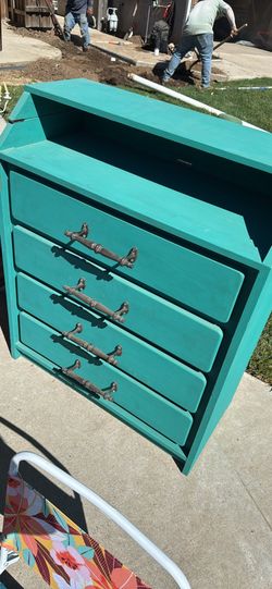 Solid wood changing table/dresser