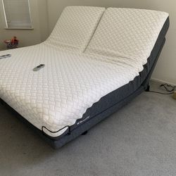 California King Size Bed ! Reverie Firm Mattress ! Adjustable Bases ! Massage ! Cal King Mattress ! Reverie ! Free Delivery ! Movable Motorized Bed