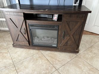 TV Stand with Fireplace (OBO)