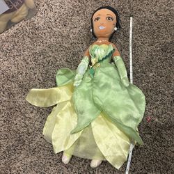 20” princess and the frog Tiana stuffed animal