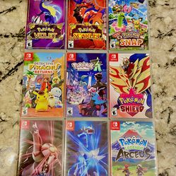 Pokemon Games For Nintendo Switch And Switch 2