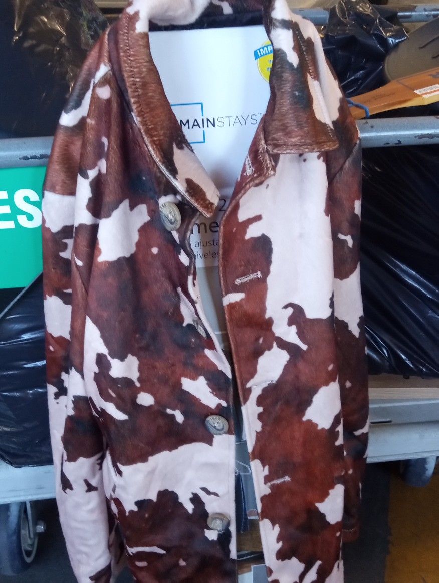 Guess Vintage Mohair Coat Medium In Perfect Condition