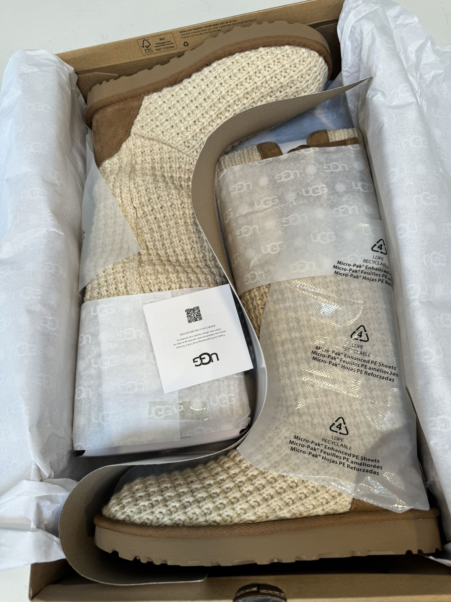 Ugg Classic Solene Tall - 1 Pair Available.