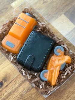 🟠 The Maverick Set — Handmade Soap Gift for Men | 3-Piece Set