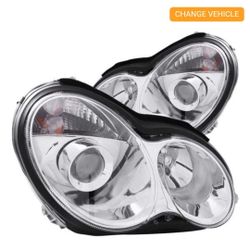 Mercedes Benz C230 Headlights