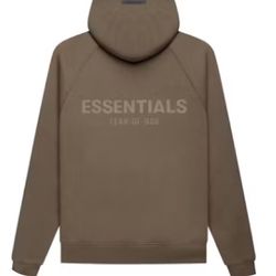 Fear of God Essentials Pull-Over Hoodie (SS21) - Harvest - Large