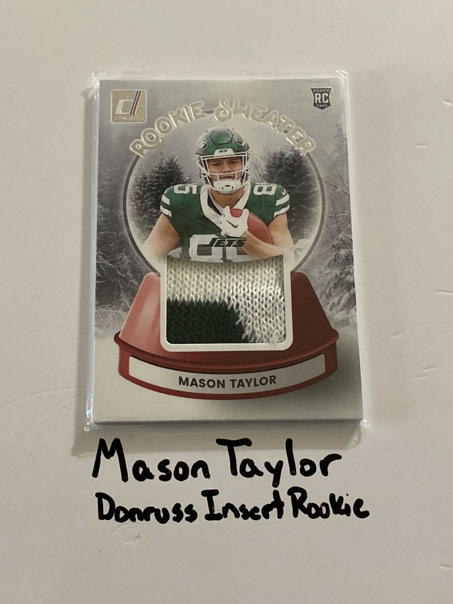 Mason Taylor New York Jets TE Donruss Short Print Insert Rookie Card.