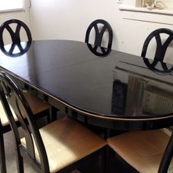Dining Table ' 20th Century . 80s To 90s Beautiful 