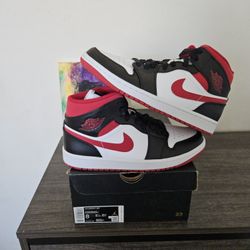 Size 8 - Gym Red Jordan 1's - $120