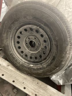 Spare Tire With Rim