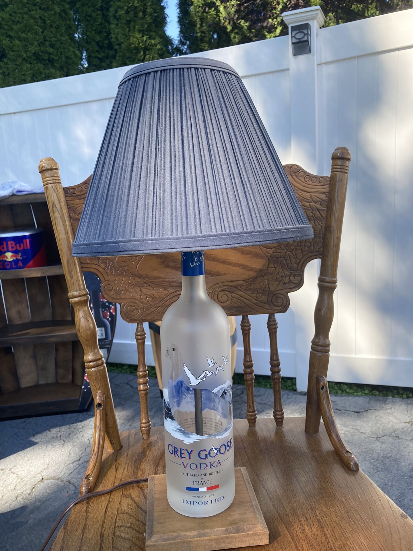 Unique Grey Goose Lamp - Perfect For Bar