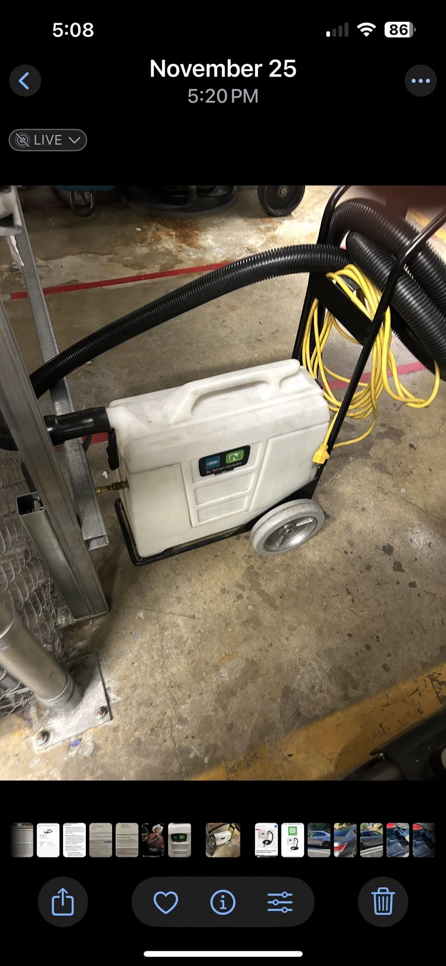 Tenant Carpet Cleaner