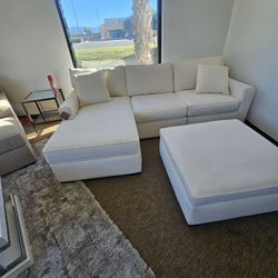 3-pc Fabric Sectional Sofa-Radley 