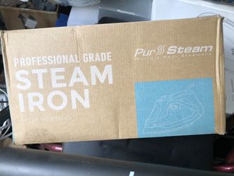 Professional grade. Steam iron