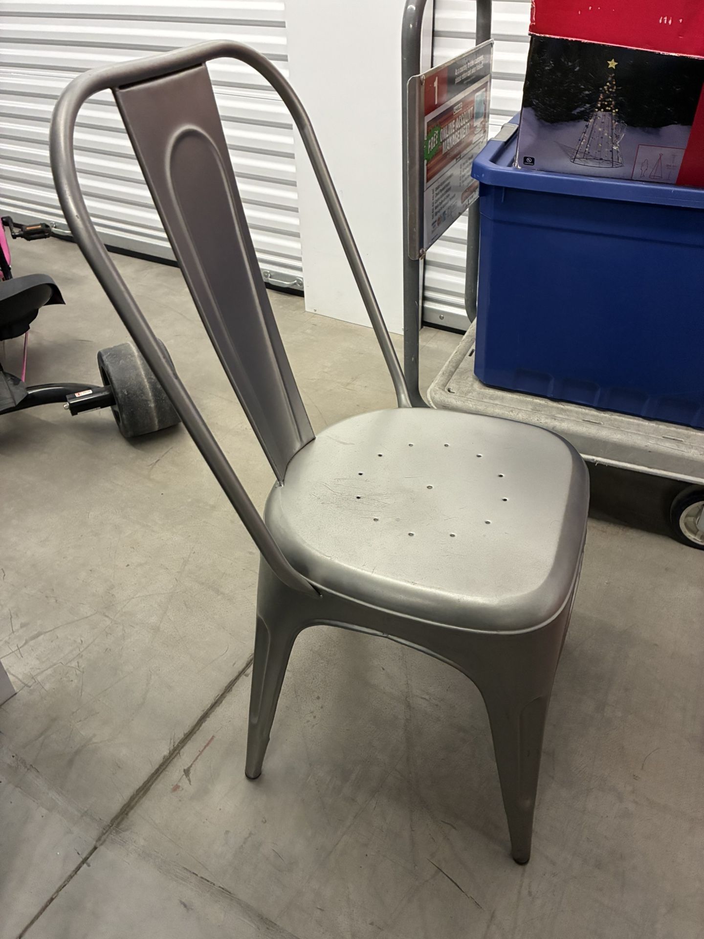 Metal Chairs Set Of 4