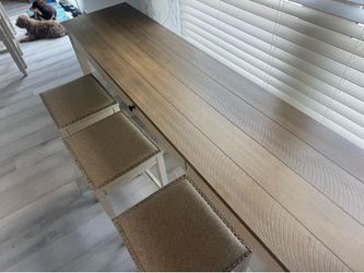 Rectangular Counter Table Set