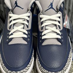 Jordan 3 Retros -Georgetown 2021 Size 11 M