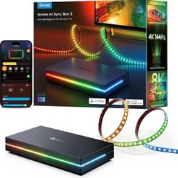 Govee HDMI 2.1 Sync Box 2, AI Sync Box with TV Backlight