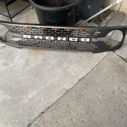 2024 Bronco Grille