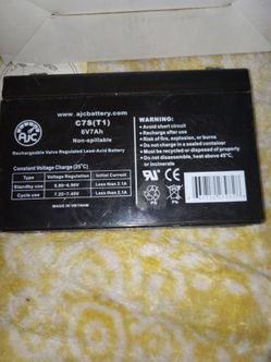AJC C7S(T1) Non-Spillable Replacement Battery for EMC 1200W Standby Power Supply