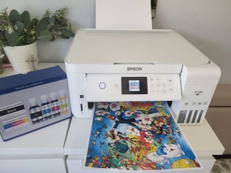 ✨ Epson EcoTank ET-2760 – Only 515 pages + Full Tanks + Extra Ink!