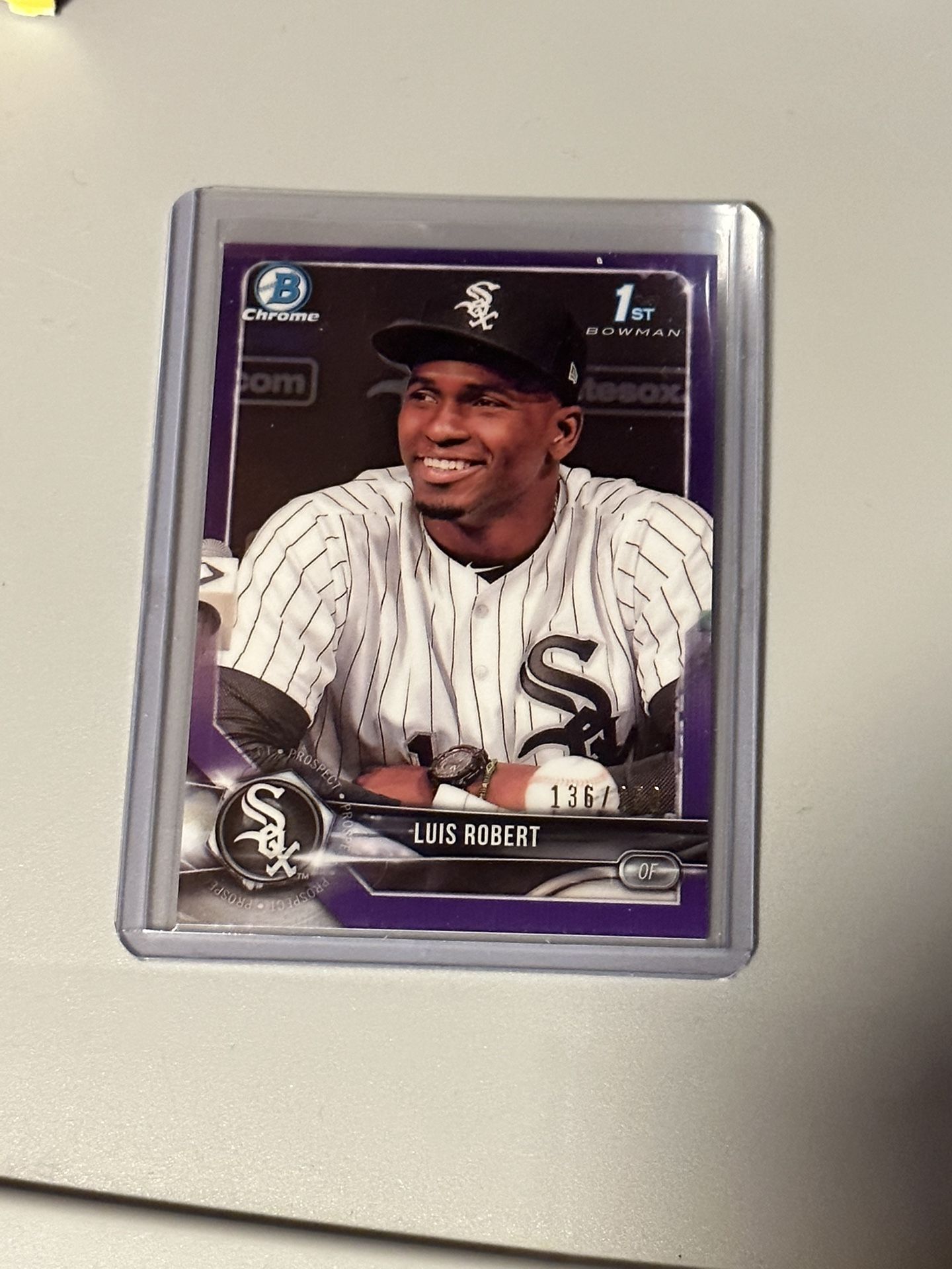 Luis Robert Rookie Cards One Numbered 
