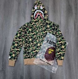 Brand new bape zip up hoodie