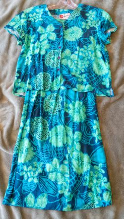 Hilo Hattie Hawaiian Outfit