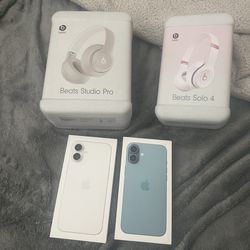iPhone 16 plus and beats bundle deal