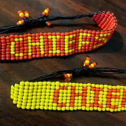 Kansas City Chiefs Beads Bracelet 