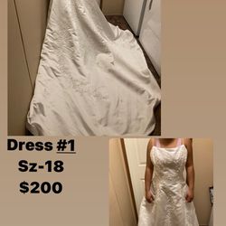 Wedding Dresses  $150-200