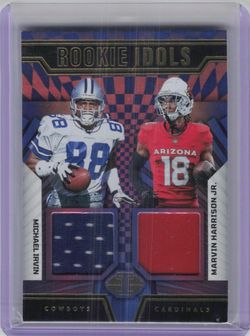 Michael Irvin/Marvin Harrison Dual patch