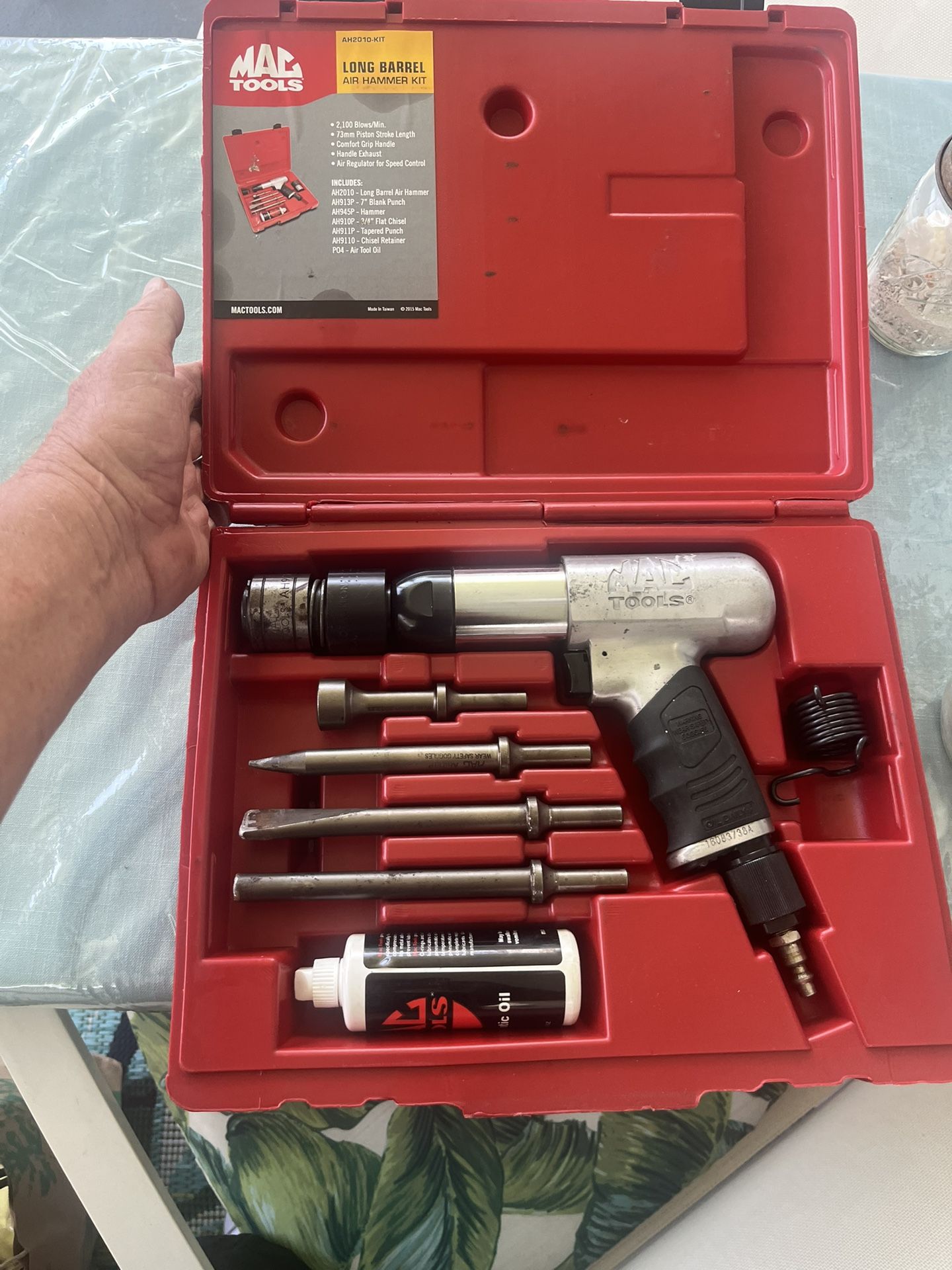 Long Air Hammer