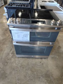 LG electric double oven range 30in