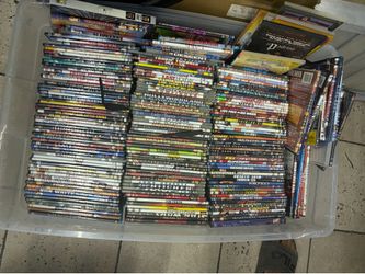 HUGE DVD MOVIE COLLECTION LOT - 2 Full Totes! Over 100+ Titles! Comedy, Horror, Action & More!
