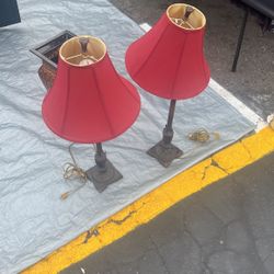 Art Deco Lamp Pair
