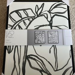 new Wall art two pieces matching 24 in x 30 in
