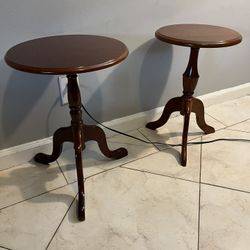 2 Vintage Bombay Small Side Tables
