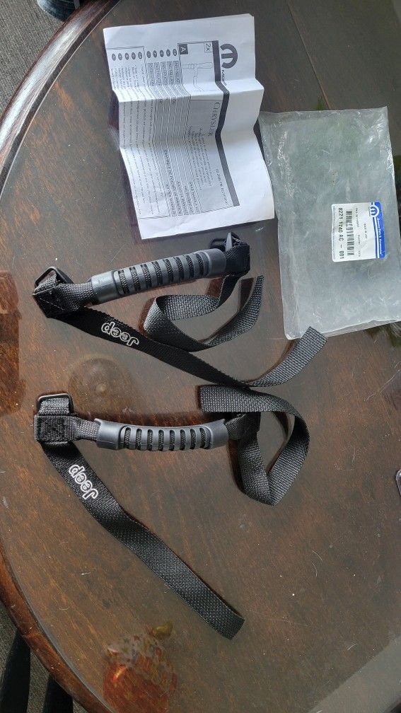 Jeep Rollbar Grab Handles