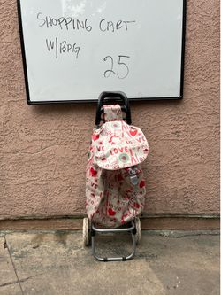 Shopping bag with wheels bolsa con llantas