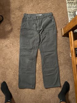 Gray Carhartt Double Knee Pants