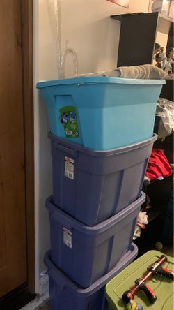 4 storage bins
