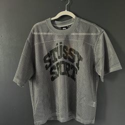 [STÜSSY] Grey STÜSSY sport Jersey 