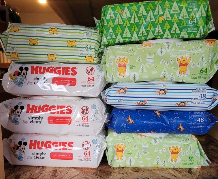 Huggies Baby Wipes ( 4 for $10 )