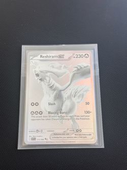 Reshiram Pokémon card