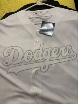 All White Justin Turner Dodgers Jersey
